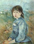 Berthe Morisot The Little Girl from Nice Spain oil painting reproduction